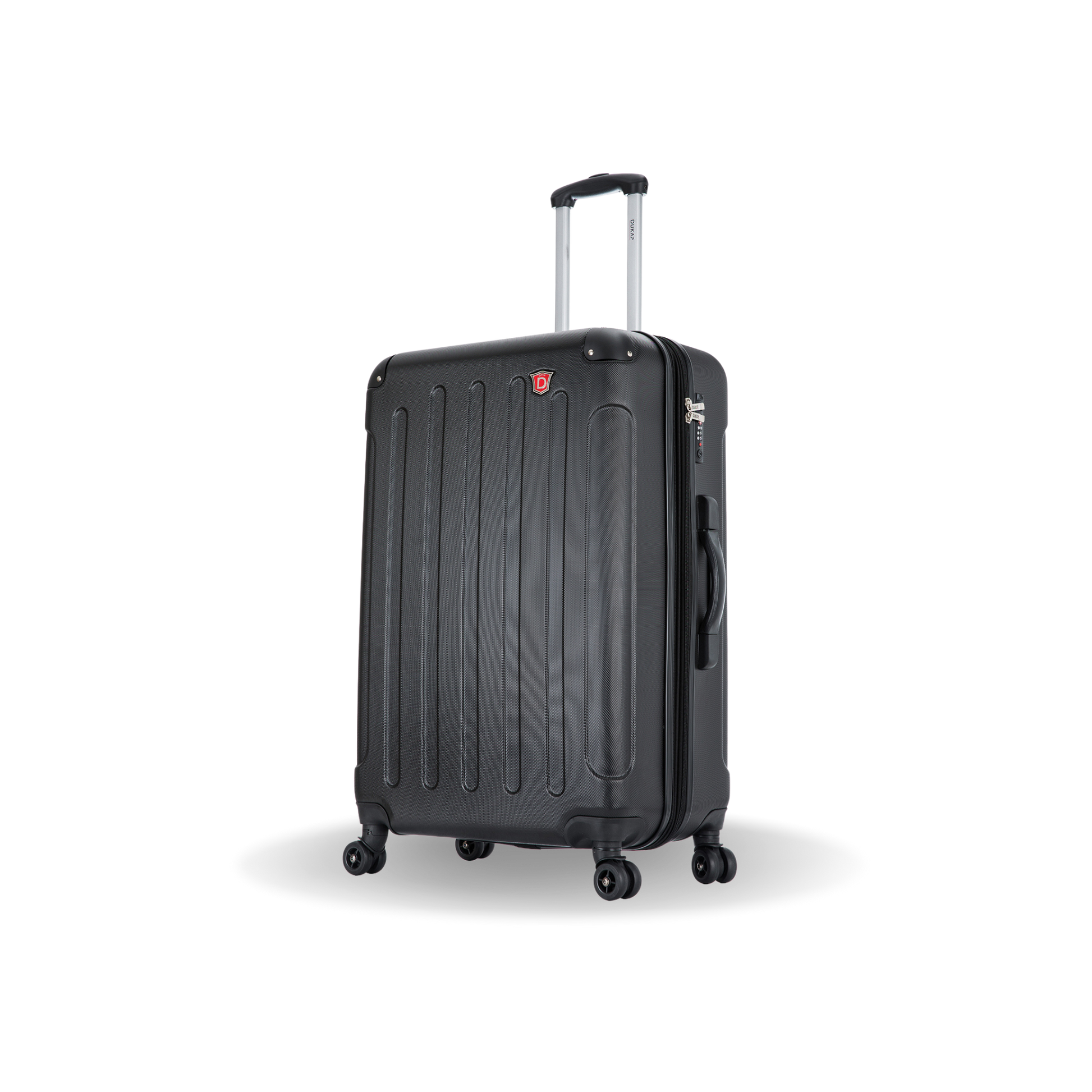 INTELY Hardside Spinner 28-inch suitcase with built-in digital weight scale