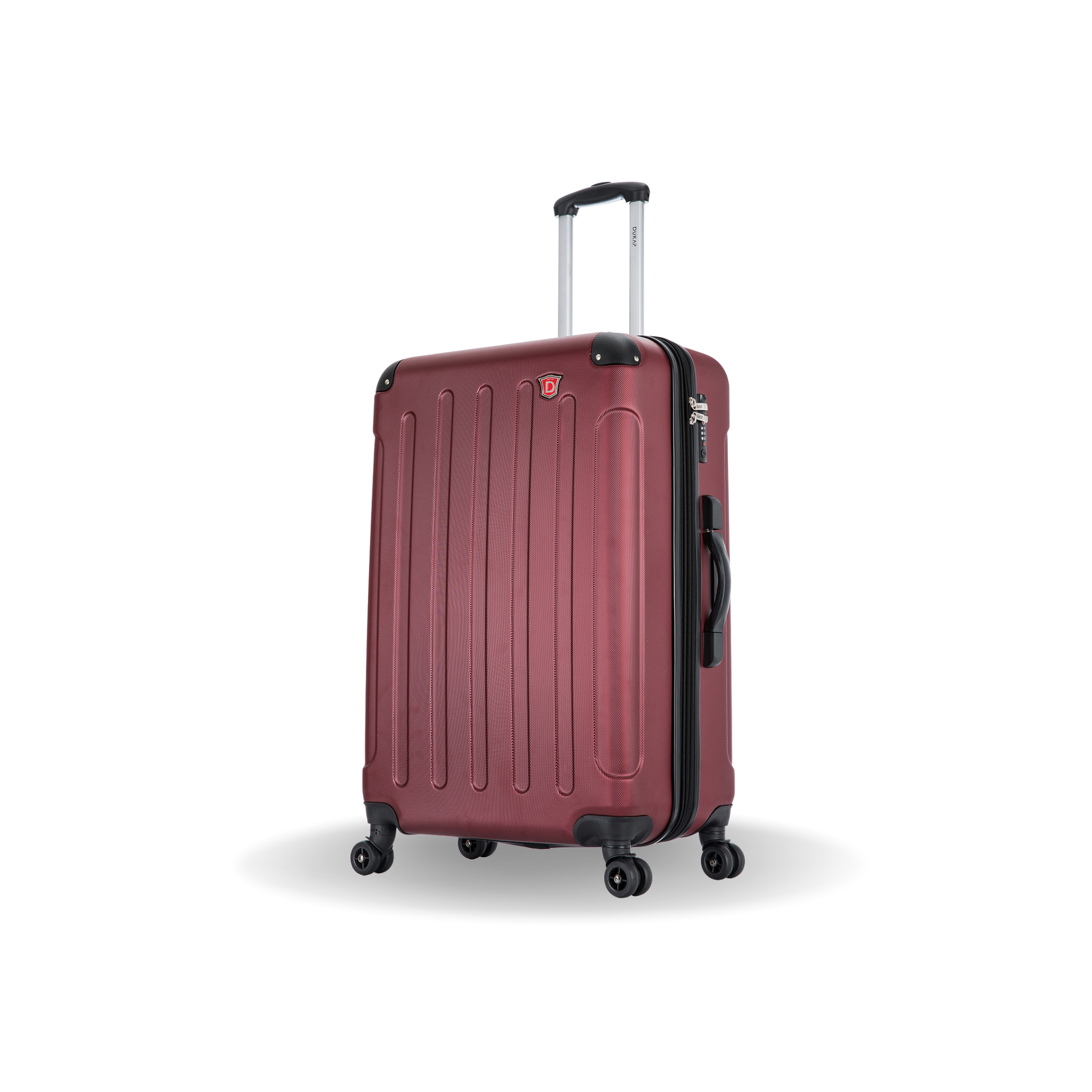 INTELY Hardside Spinner 28-inch suitcase with built-in digital weight scale