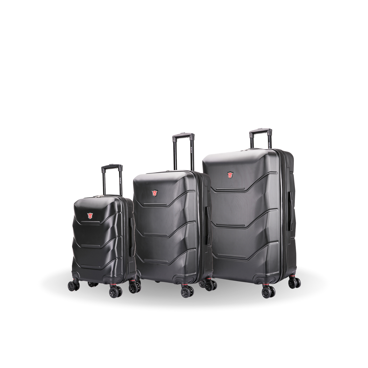 TOUR Hardside Spinner 3 Piece Luggage Set 20/26/30 Inches