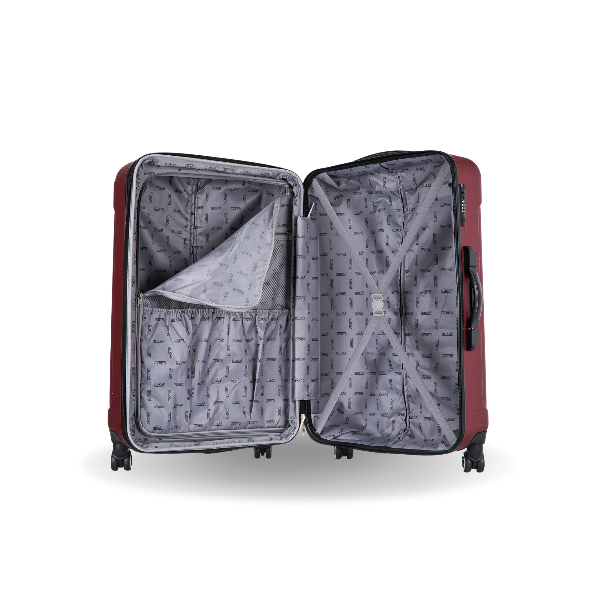 INTELY  Hardside Spinner  Carry-On  20-Inch Carry-On with USB port Luggage