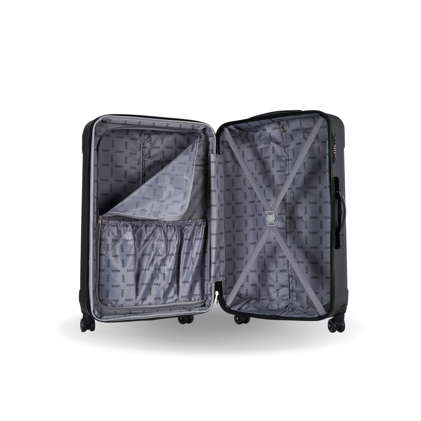 INTELY  Hardside Spinner  Carry-On  20-Inch Carry-On with USB port Luggage