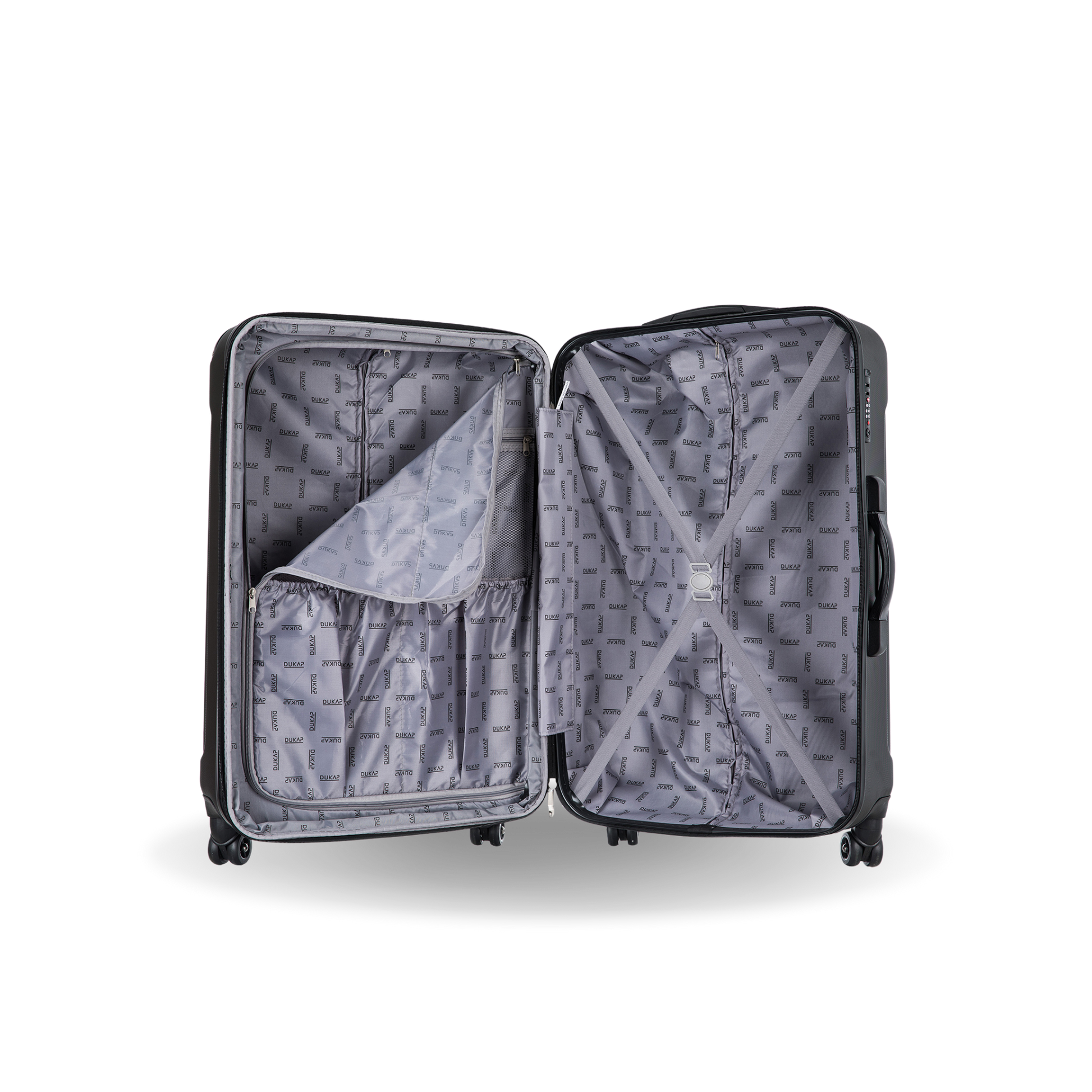 INTELY  Hardside Spinner  Carry-On  20-Inch Carry-On with USB port Luggage