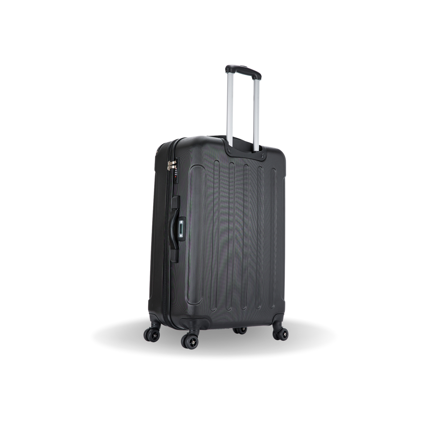 INTELY Hardside Spinner 28-inch suitcase with built-in digital weight scale