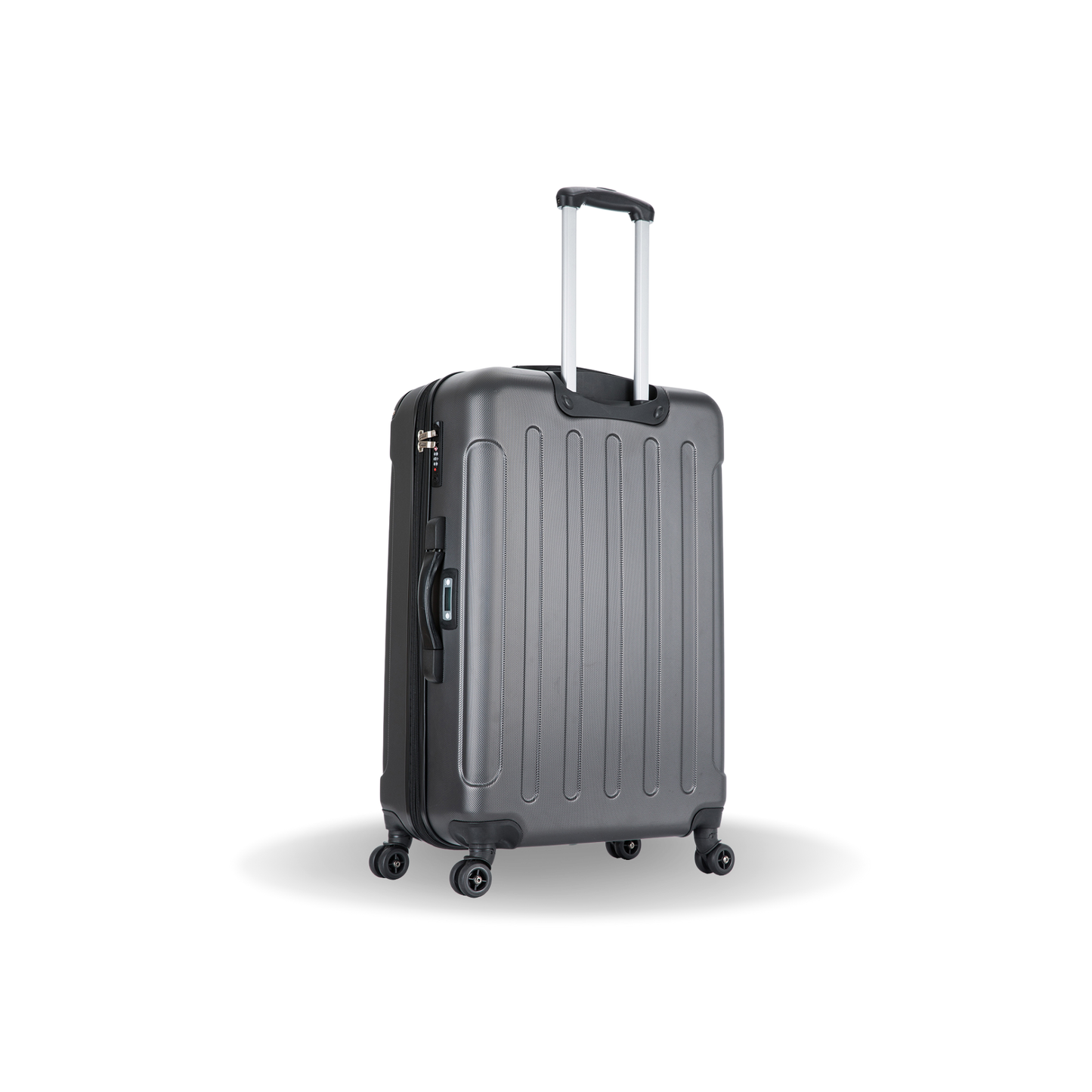 INTELY Hardside Spinner 28-inch suitcase with built-in digital weight scale