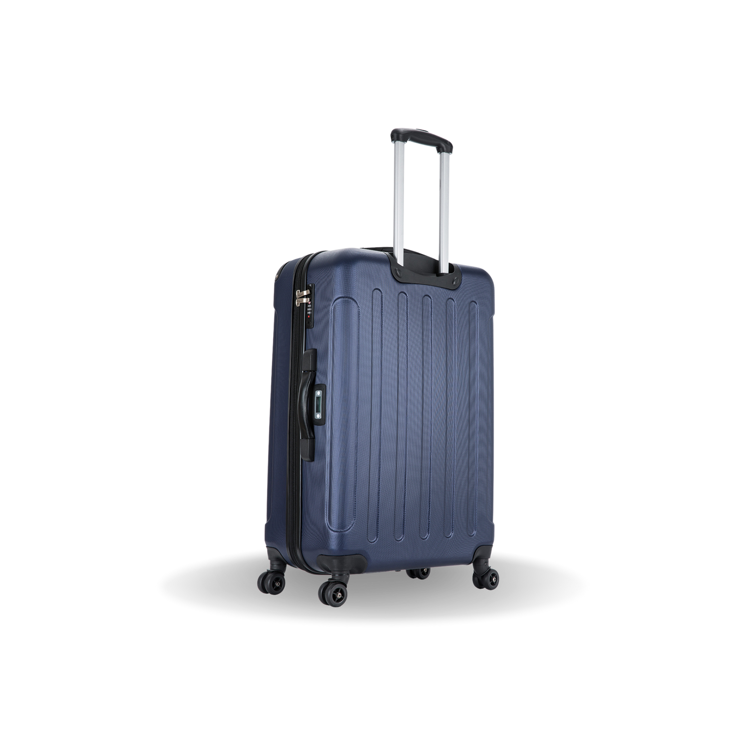 INTELY Hardside Spinner 28-inch suitcase with built-in digital weight scale