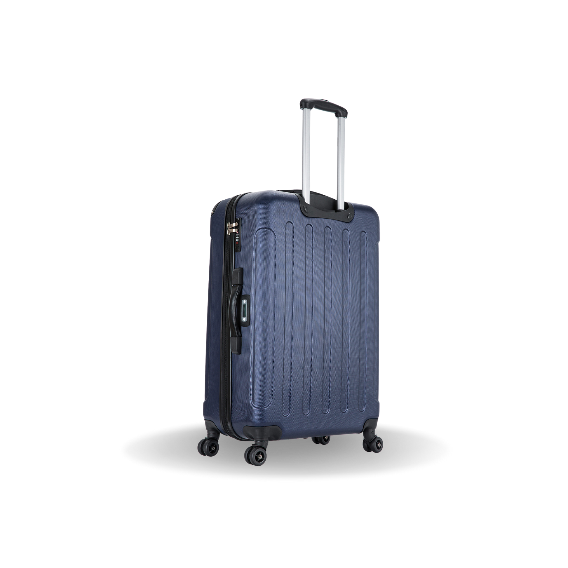 INTELY Hardside Spinner 28-inch suitcase with built-in digital weight scale