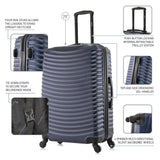 Adly Hardside Spinner 28-Inch Large Luggage