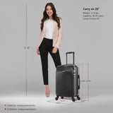 INCEPTION Hardside Spinner 20-Inch Carry-On Luggage