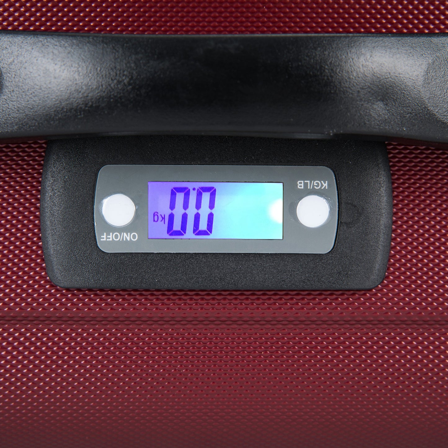 INTELY 2 Piece Set 20''/28'' with Built-in Digital Weight Scale