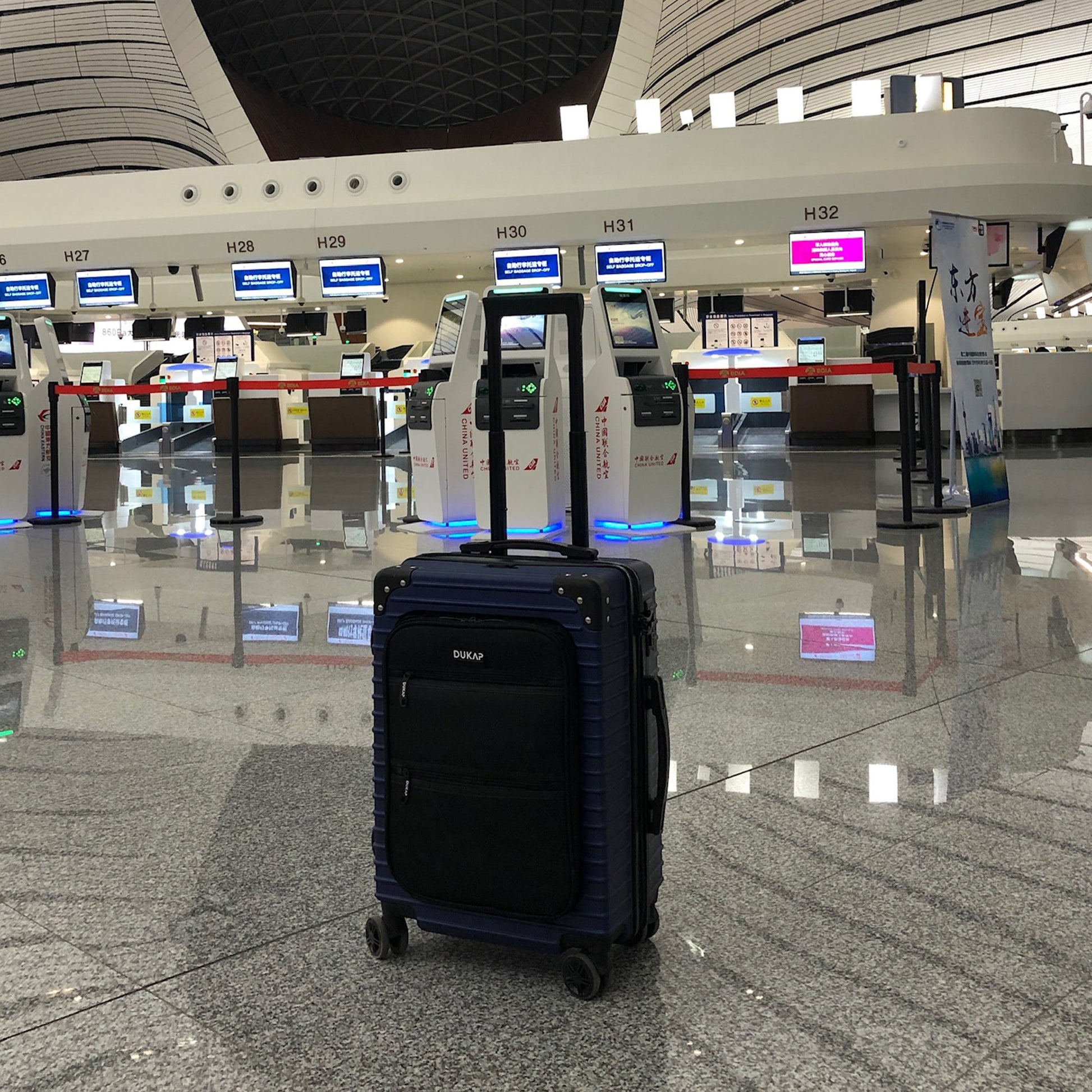 Dukap TOUR  Hardside Spinner 20-Inch Carry-On Luggage