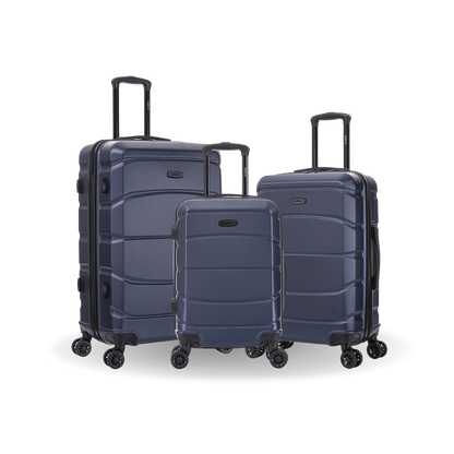 Sense Hardside Spinner 3 Piece Luggage Set 20/24/28 Inches Sense Hardside Spinner 3 Piece Luggage Set 20/24/28 Inches