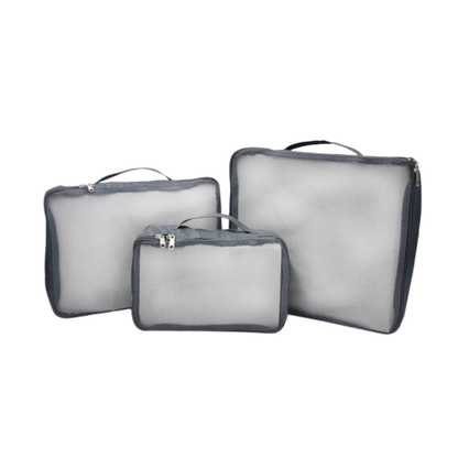 Travel Packing Cube Organizers - 3 Piece Set