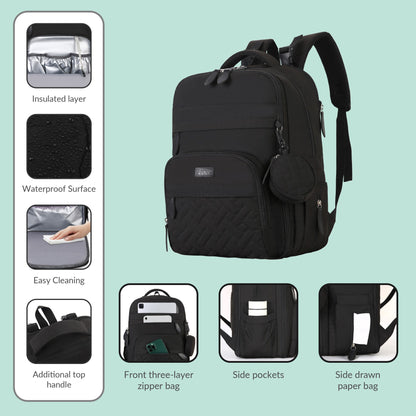 BABY-Pro Expandable Diaper Backpack