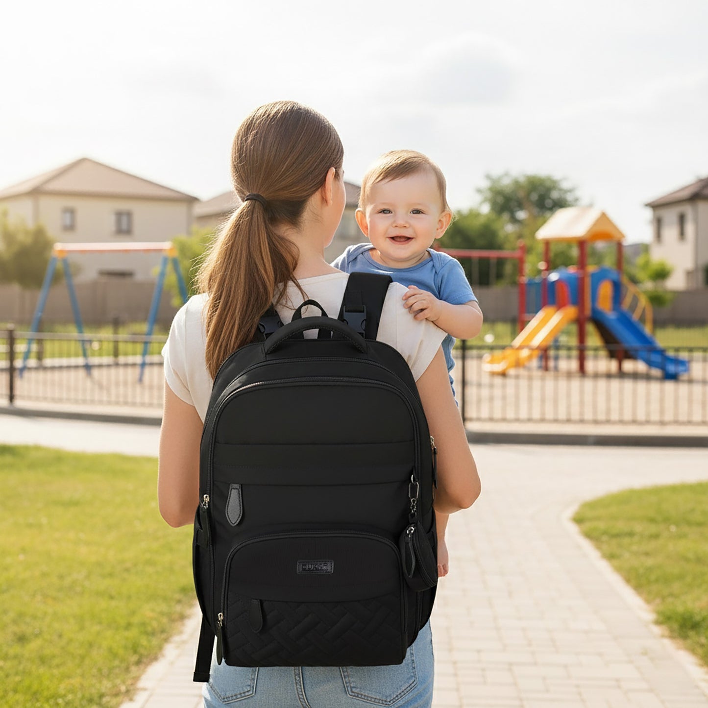 BABY-Pro Expandable Diaper Backpack