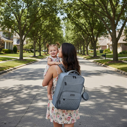 MOM-Pro Expandable Diaper Backpack