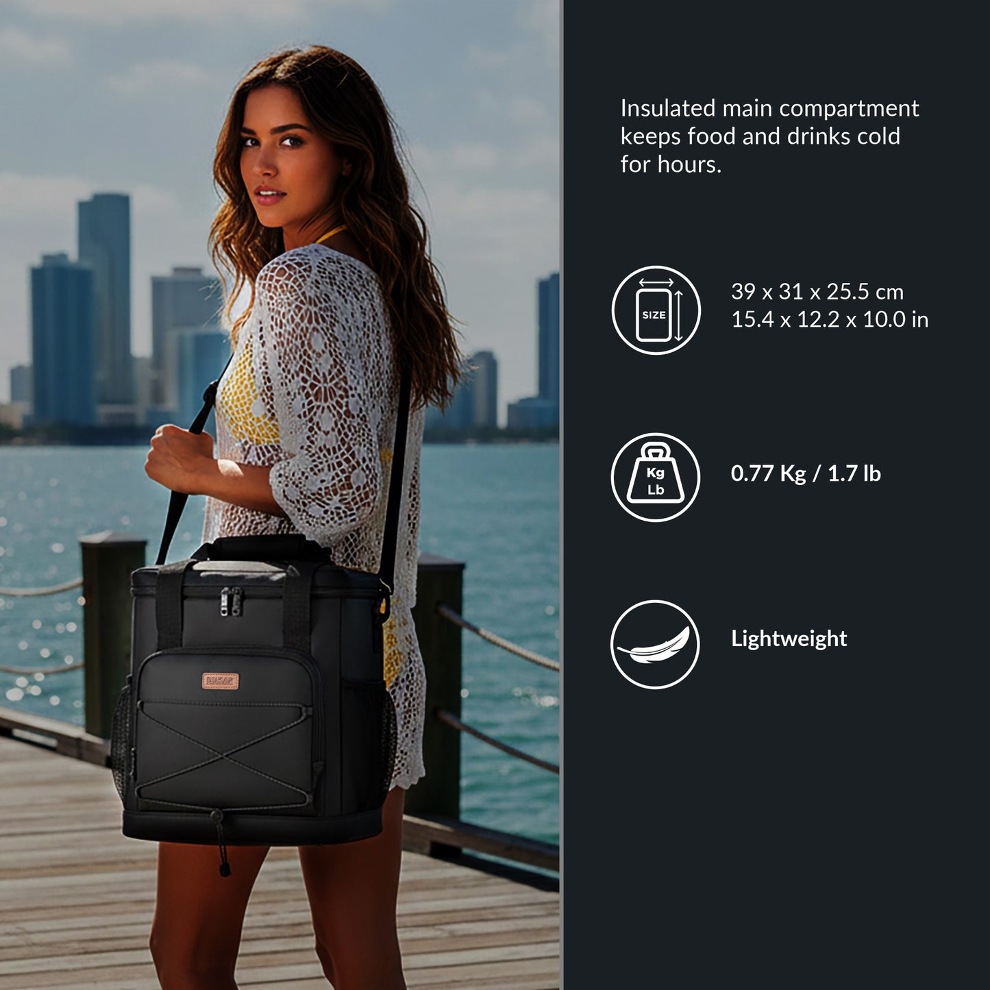 DASH Insulated Soft Cooler Tote Bag