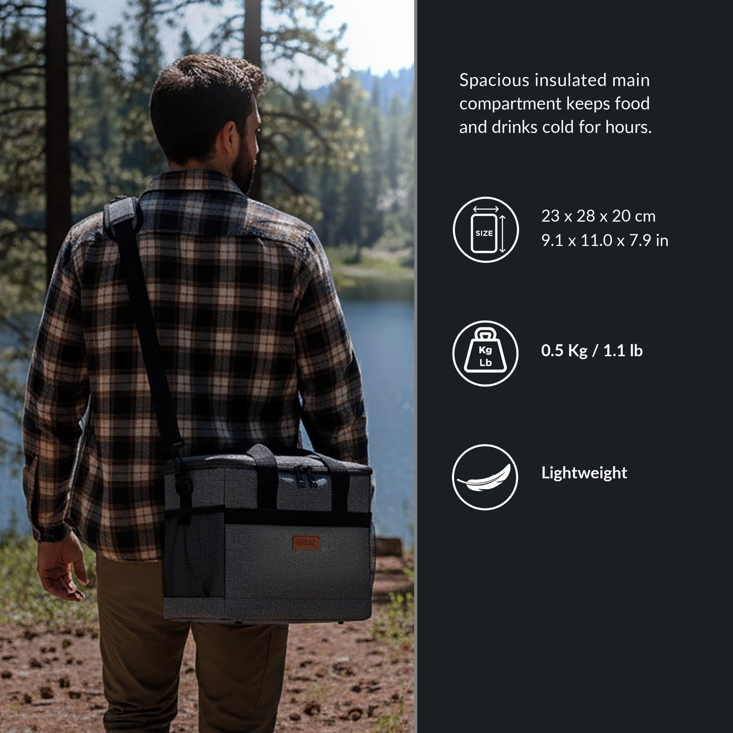 ICY Insulated Soft Cooler Tote Bag