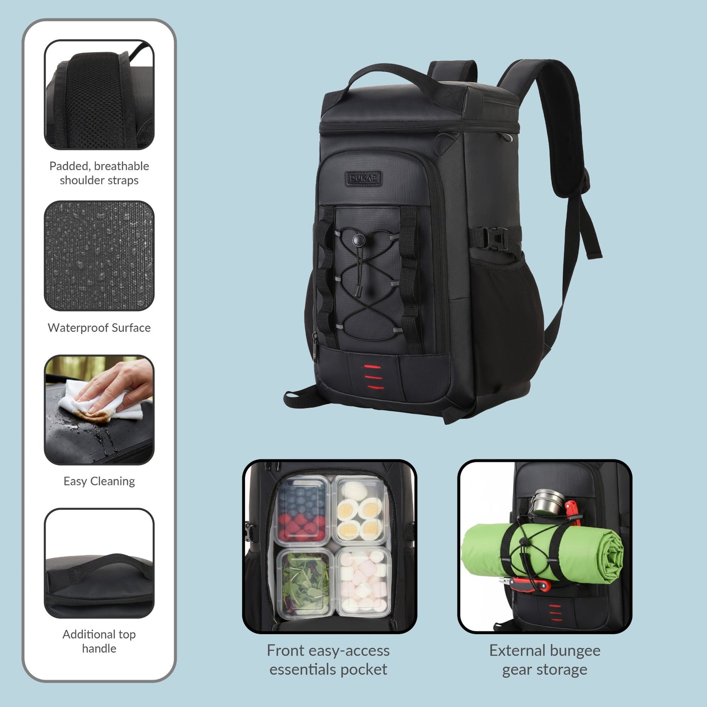 KIVA Insulated Cooler Backpack