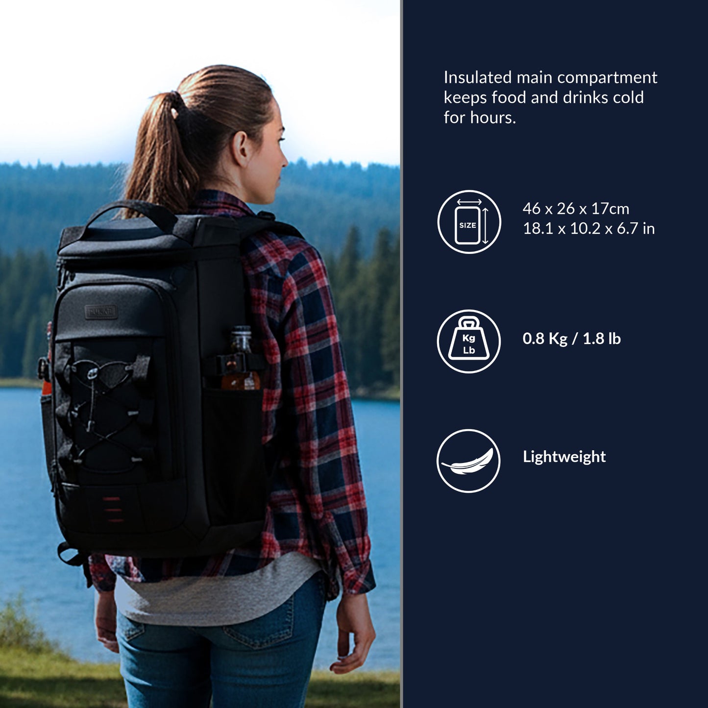 KIVA Insulated Cooler Backpack