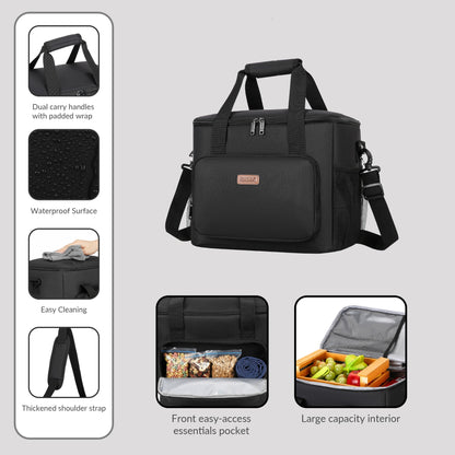 TIK Insulated Soft Cooler Tote Bag