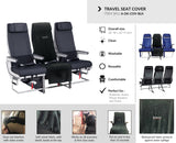 Germless Soft Velvet Fabric Multi-Purpose Travel Seat Cover