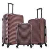 Adly Hardside Spinner 3 Piece Luggage Set  20/24/28 Inches