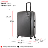 DISCOVERY Hardside Spinner 28-Inch Large Luggage