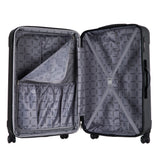 INTELY  Hardside Spinner  Carry-On  20-Inch Carry-On with USB port Luggage