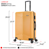 STRATOS  Hardside Spinner 28-Inch Large Luggage 